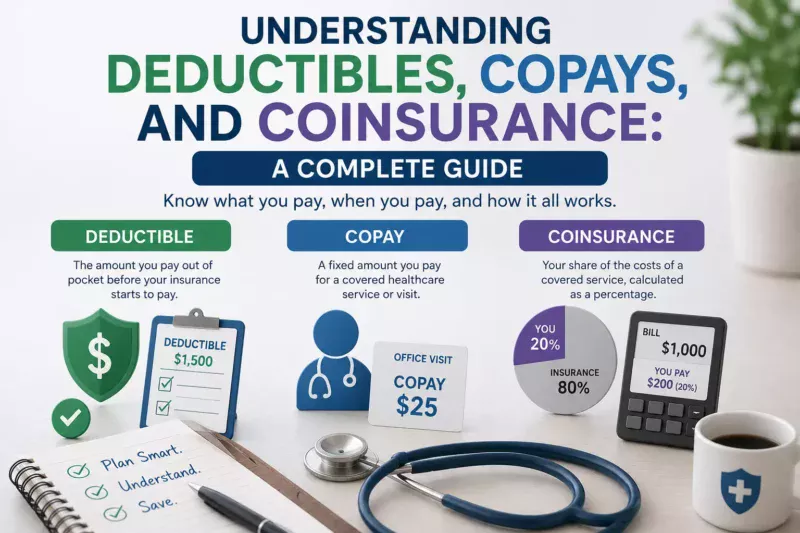 Understanding Deductibles, Copays, and Coinsurance: A Complete Guide